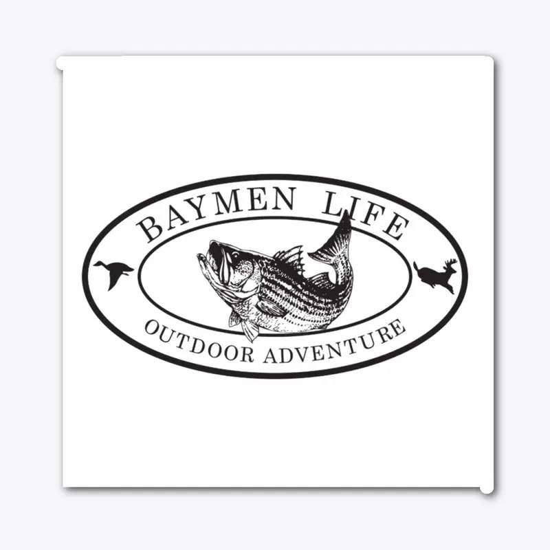 Baymen Life Outdoor Adventure Sticker